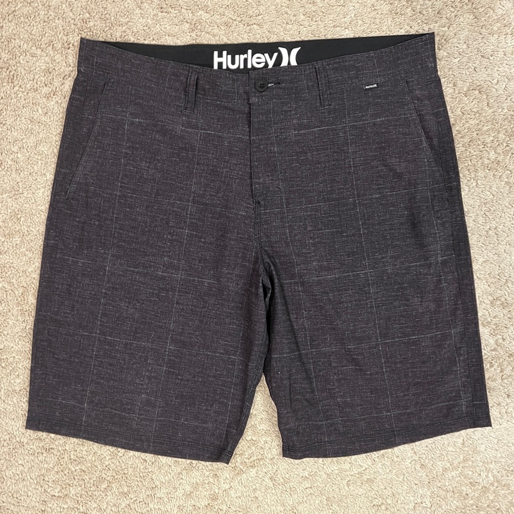 Hurley Phantom Gray Shorts Dri Fit Size 36